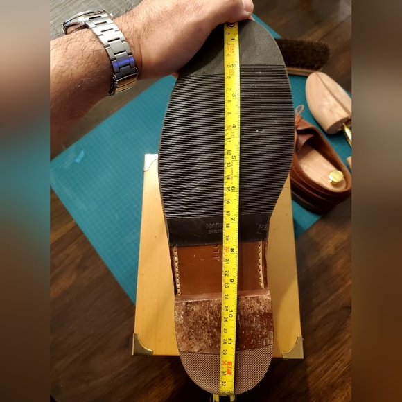 Florsheim - Goodyear Welted - RUST Veblen long wing derby/blucher. - Picture 7 of 8